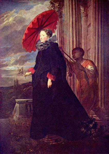 Anthony Van Dyck Elena Grimaldi, Genoa oil painting image